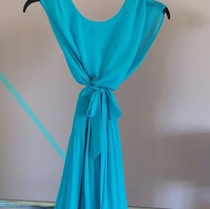 Light blue flowy dress